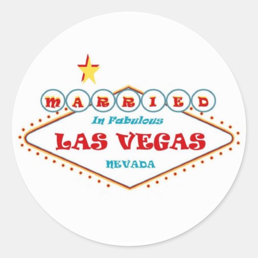 GEMERKT in Fabulous Las Vegas Sticker (Voorkant)