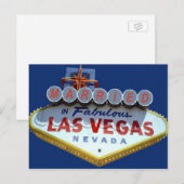 GEMERKT in het Briefkaart van Fabulous Las Vegas (Voorkant / Achterkant)