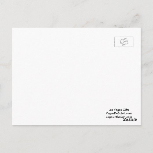 GEMERKT in het Briefkaart van Fabulous Las Vegas (Achterkant)