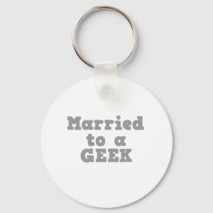 GEMERKT TOT EEN GEEK SLEUTELHANGER