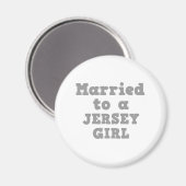 GEMERKT TOT EEN JERSEY GIRL MAGNEET (Voorkant / Achterkant)