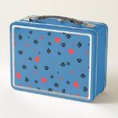 Gemerkte aangepaste metalen lunchbox (Achterkant)