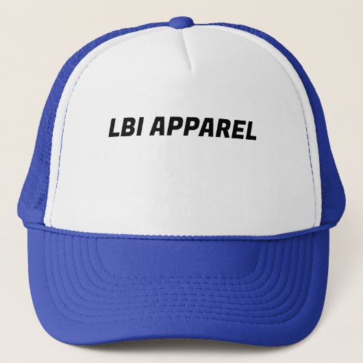 GEMERKTE LBI KLEDING HOED TRUCKER PET (Voorkant)
