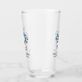 Gemermd met Uw Logo en Gepersonaliseerd Details Glas (Rechts)