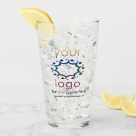 Gemermd met Uw Logo en Gepersonaliseerd Details Glas