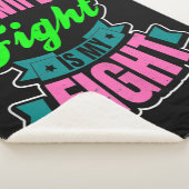 Gemetastaseerd borstkankerbewustmakingsontwerp Mij Sherpa Deken (3/4)