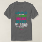 Gemetastaseerd borstkankerbewustzijn Inspire Warri T-shirt (Design voorkant)