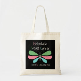 Gemetastaseerde borstkanker Advocacy en ondersteun Tote Bag