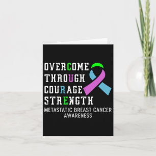 Gemetastaseerde borstkanker Awareness Warrior 4 Kaart