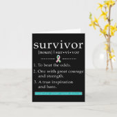 Gemetastaseerde borstkanker Overleving Kaart (Gele Bloem)