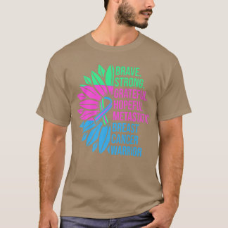 Gemetastaseerde zorgverlener voor borstkanker t-shirt