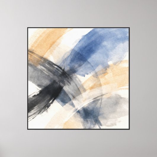 Gemeten Drift Canvas Afdruk (Voorkant)