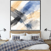Gemeten Drift Canvas Afdruk (Insitu (Slaapkamer))