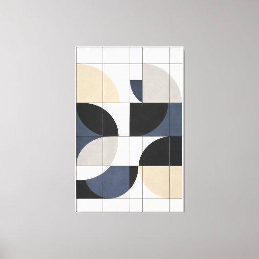 Gemeten Horizon Canvas Afdruk (Voorkant)
