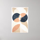 Gemeten stilte canvas afdruk (Voorkant)