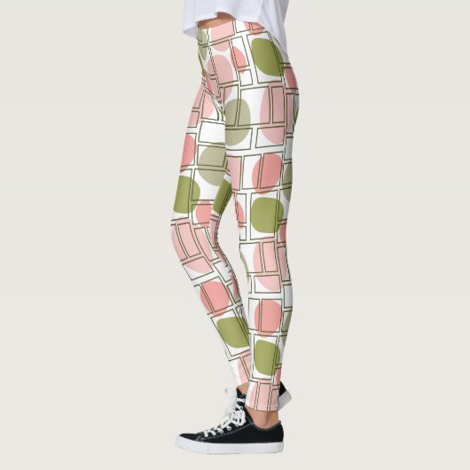 Gemetselde vlekken leggings (Links)