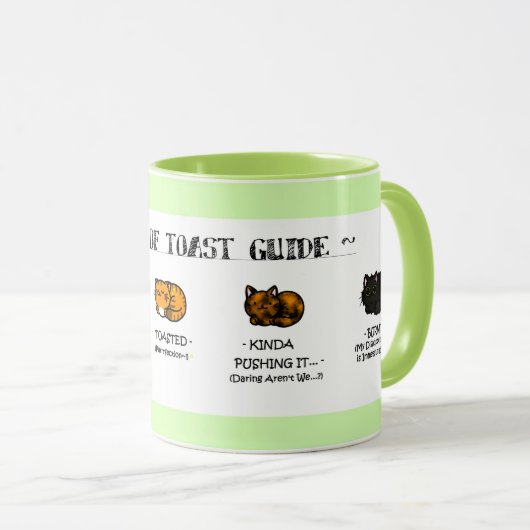 ~ Gemetste Katten ~ Mok (Voorkant rechts)