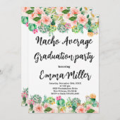 Gemiddeld Afstuderen Fiesta Nacho Kaart (Voorkant / Achterkant)