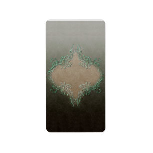 Gemiddeld Apothecair Etiket