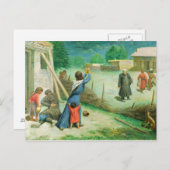 Gemiddeld Collectie, 1891 Briefkaart (Voorkant / Achterkant)