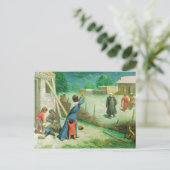 Gemiddeld Collectie, 1891 Briefkaart (Staand voorkant)