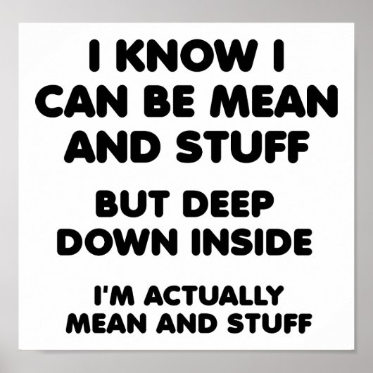 Gemiddeld en Grappige Stuk Poster (Voorkant)