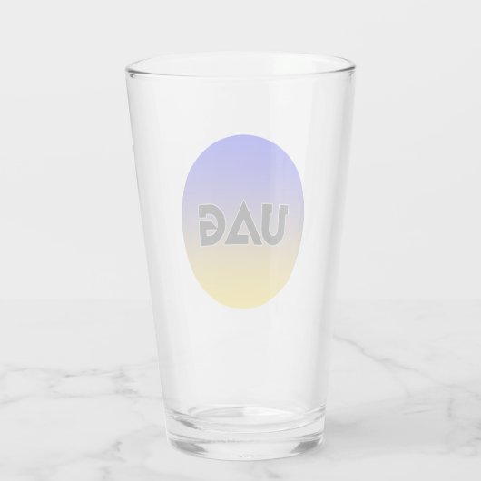 Gemiddeld gemiddelde gamer Channel-tumbler Glas (Achterkant)