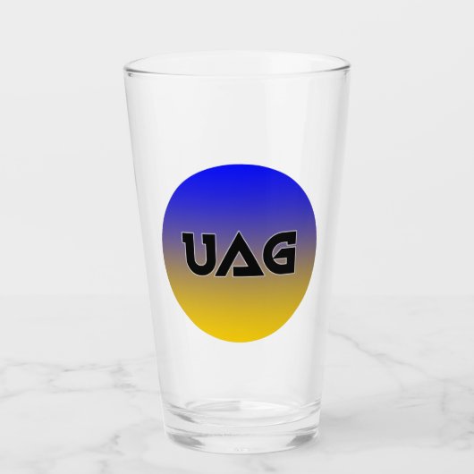 Gemiddeld gemiddelde gamer Channel-tumbler Glas (Voorkant)