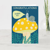 GEMIDDELD IT Magische paddenstoel KLANTEN GEFACHTE Kaart (Voorkant)