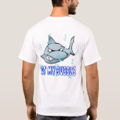 Gemiddeld Shirt  team haaien (Achterkant)