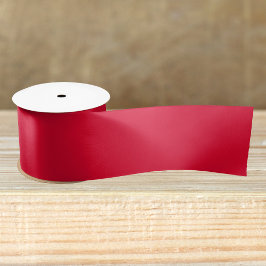 Gemiddeld Snoep Apple Red Solid Color Satijnen Lint