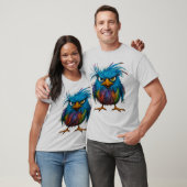 gemiddeld vogelsgezicht t-shirt (Unisex)