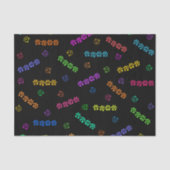 Gemiddelde afdruk tissuepapier (Voorkant)