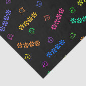 Gemiddelde afdruk tissuepapier (Detail)