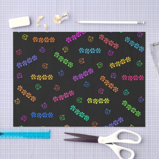 Gemiddelde afdruk tissuepapier (Craft)