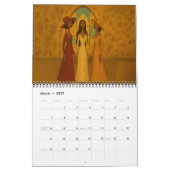 Gemiddelde Afro-Amerikaanse lofkalender Kalender (Mar 2027)
