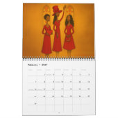Gemiddelde Afro-Amerikaanse lofkalender Kalender (Feb 2027)