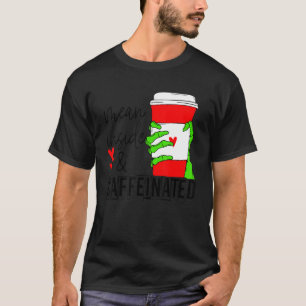 Gemiddelde binnenste en gekaafde handschoenkoffie t-shirt
