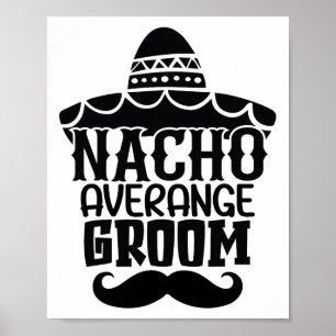 Gemiddelde Bruidegom Cinco De Mayo Mexicaanse Fees Poster