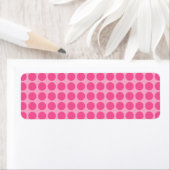 Gemiddelde Bubble Gum Stippen Etiket (Insitu)