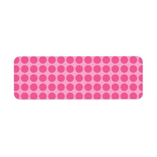 Gemiddelde Bubble Gum Stippen Etiket (Voorkant)