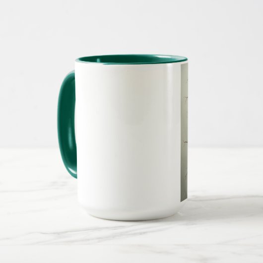 gemiddelde dinosaurus mok (Voorkant links)