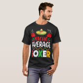 Gemiddelde gemiddelde Boxer Cinco de Mayo Party Fe T-shirt (Voorkant volledig)