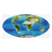 Gemiddelde groei van het plant van de aarde foto afdruk (Voorkant)