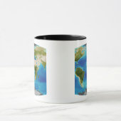 Gemiddelde groei van het plant van de aarde mok (Midden)