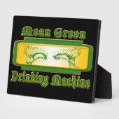 Gemiddelde Groene Drink Machineplaatjes Fotoplaat (Zijkant)