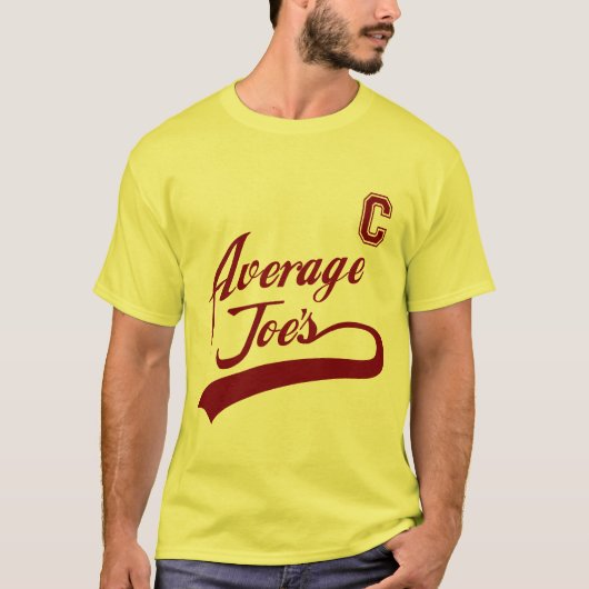GEMIDDELDE JOE T-Shirt - Dodgeball-kapitein (Voorkant)