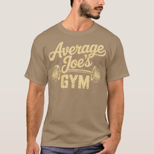 Gemiddelde Joe's Gym T-shirt (Voorkant)