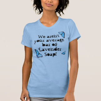 Gemiddelde laveniertank t-shirt