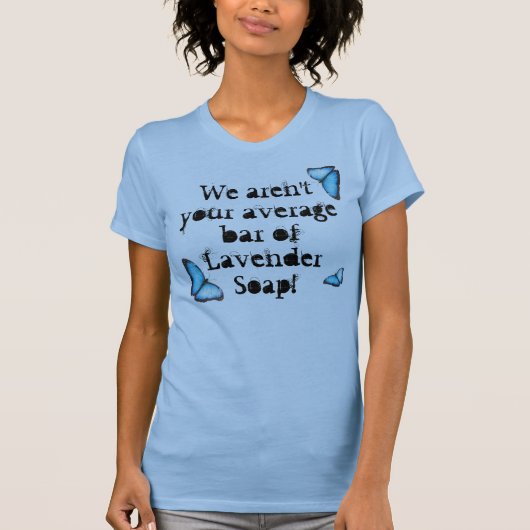 Gemiddelde laveniertank t-shirt (Voorkant)